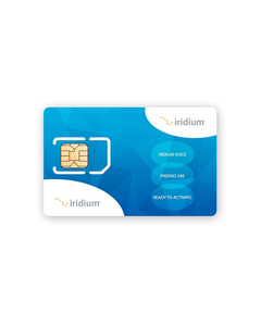 Iridium 3000 Minute Prepaid Card
